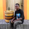 Coiled Laundry Basket with Lid (Small) by Mark Nsohbillah