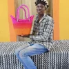 Dip Dyed Nyariga Basket (Small) by Avoore Alagbona