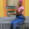 Drum Basket by Elizabeth Akabare