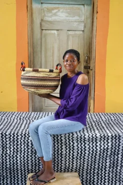 Gbenka Storage Basket (Medium) by Lizzy Afore