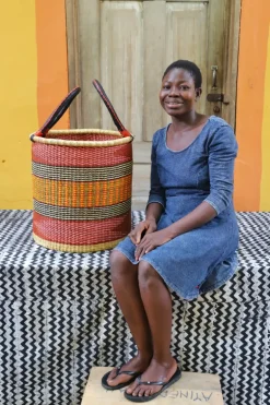 Laundry Basket (Medium) by Rufina Atebillah