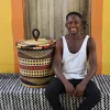 Laundry Basket with Lid (Medium)(With coil) by Abraham Akolgo
