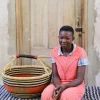 Market Basket (22" Round) by Christiana Anaba