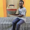 Market Basket (16" Round) by Kwame Ayine
