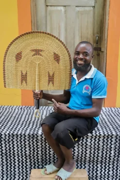 Naba Penga Fan by Kwesi Apana