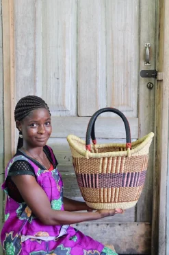 Nyariga Basket (Medium) by Joyce Adagaam