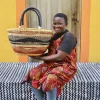 Oval Basket (Ex-Large) by Ida Adigvom