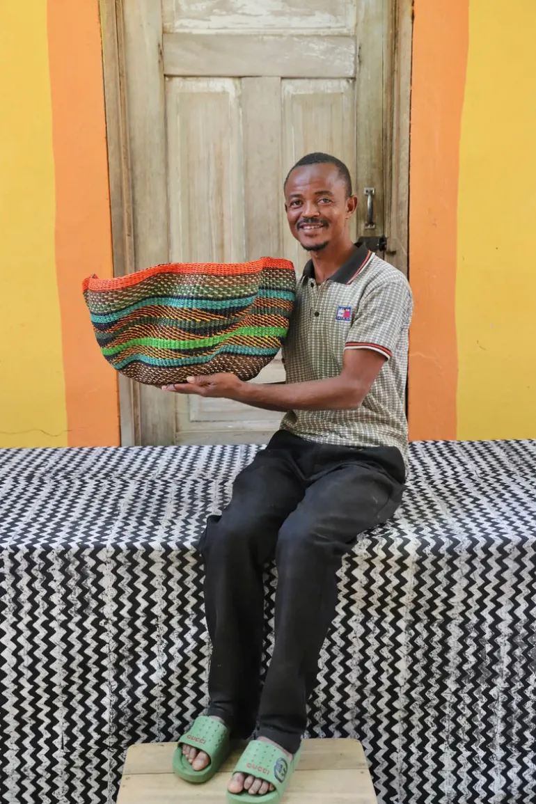 Pakurigo Wave Basket by Benjamin Atiah
