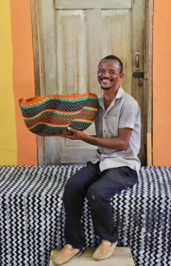 Pakurigo Wave Basket by Benjamin Atiah