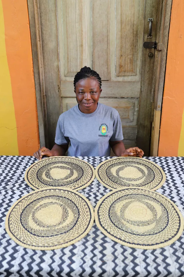Placemats (large) by Jennifer Akolgo