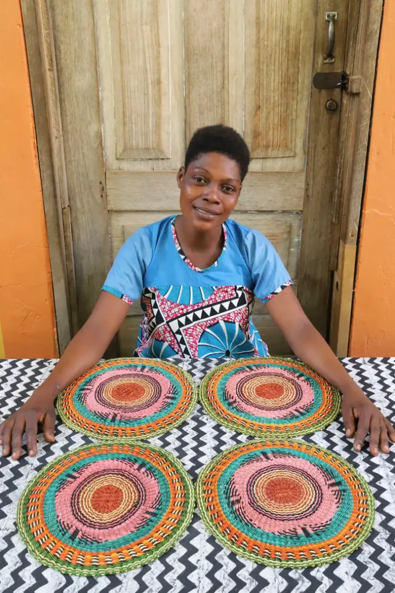 Placemats (small) by Gifty Adagaam