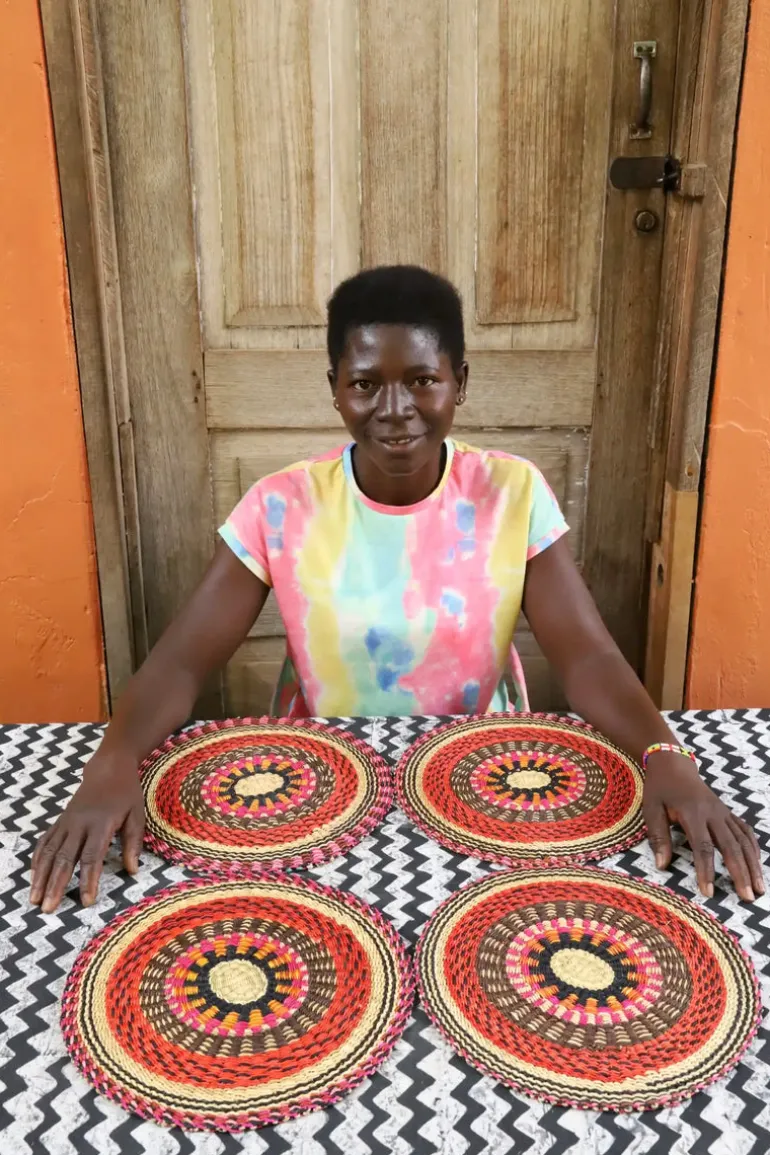 Placemats (small) by Latifa Fuseini