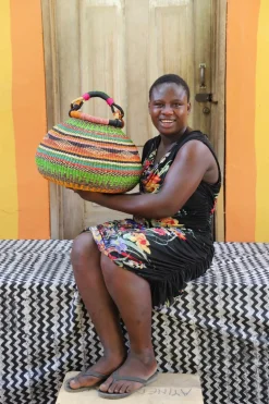 Pot Basket (Large) by Apika Abisika