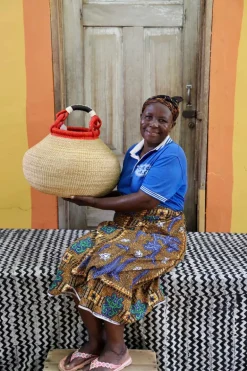 Pot Basket (Large) by Apokira Akolgo