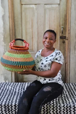 Pot Basket (Large) by Grace Abisika