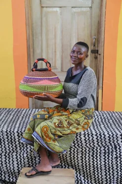 Pot Basket (Medium) by Nyaabire Gifty