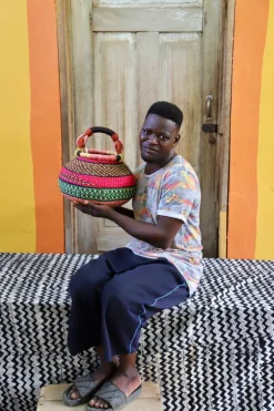 Pot Basket (Small) by Atiah Asoba