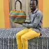 Stay Flow Woven Handbag (Large) by Kwame Ayine