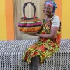 Stay Flow Woven Handbag (Large) by Asumpoya Asaah