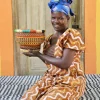 Tiny Drum Basket by Regina Akolgo