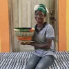 Tiny Drum Basket by Baba Faustina