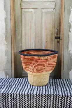 Wave Planter (Art Basket) by Mary Ayinbora