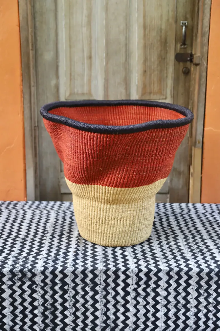 Wave Planter (Art Basket) by Mary Ayinbora