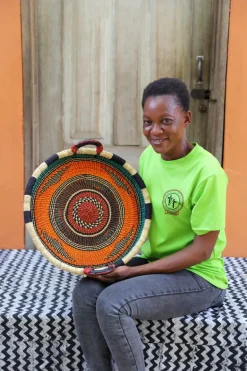 Woven Tray - Double Weave (Very Small) by Linda Ayariga