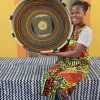 Woven Tray - Single Weave (Large) by Mary Aboya