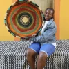 Woven Tray (Large / DOUBLE WEAVE) by Eva Nsohbillah
