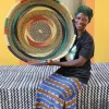 Woven Tray (Large / DOUBLE WEAVE) by Nmaah Alembo