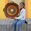Woven Tray (Medium / DOUBLE WEAVE) by Joyce Adagaam