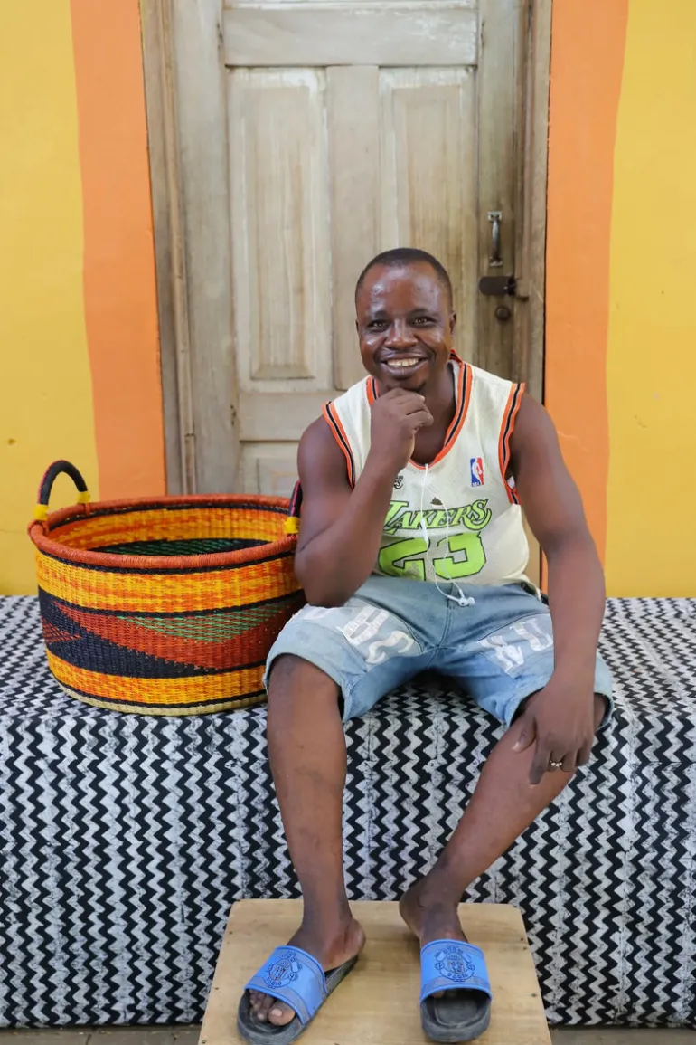 Woven Tub / Storage Stack (Medium) by Ayimbillah Anaba