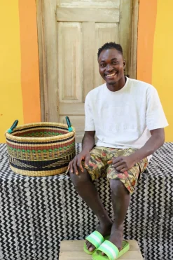 Woven Tub / Storage Stack (Small) by Simon Abingya