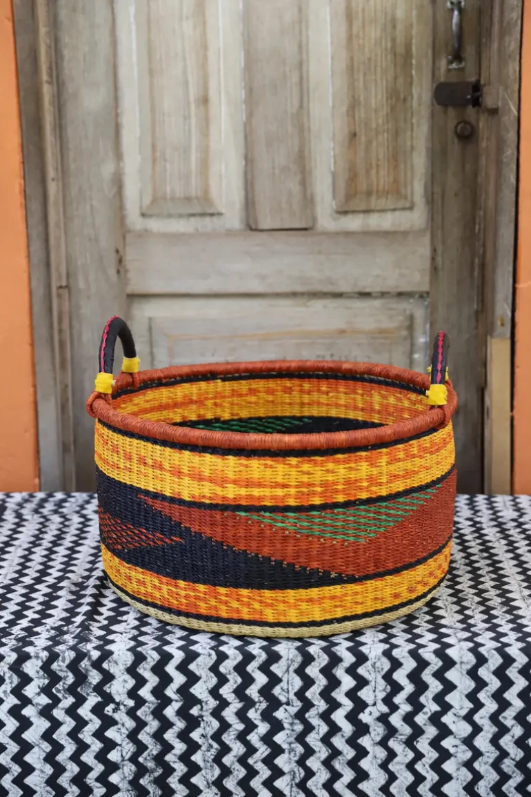 Woven Tub / Storage Stack (Medium) by Ayimbillah Anaba