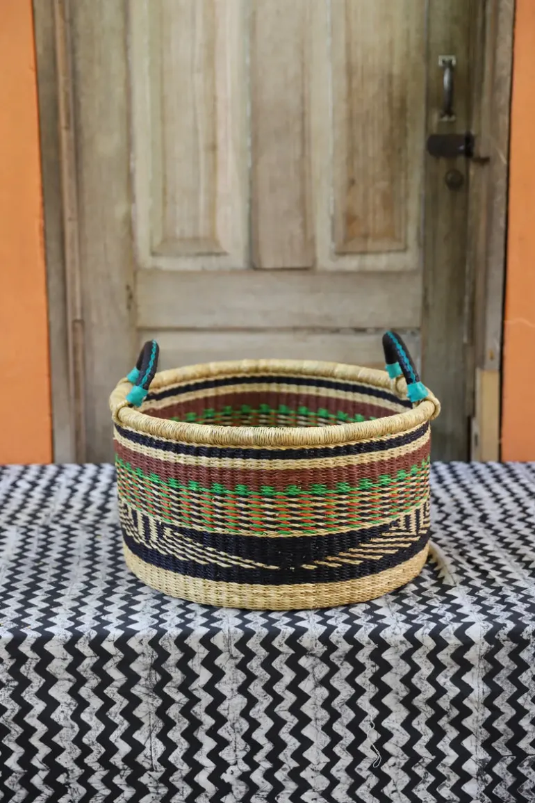 Woven Tub / Storage Stack (Small) by Simon Abingya